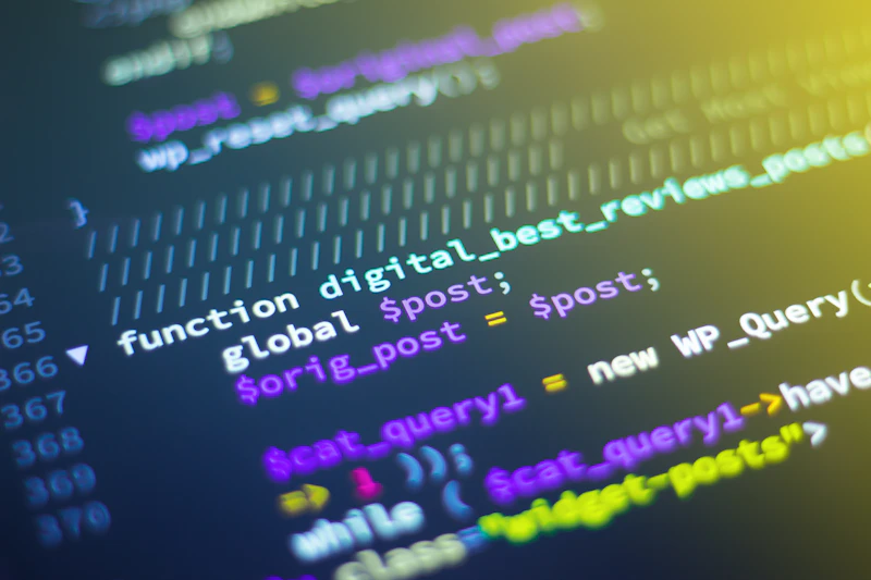 Quellcode einer individuellen Software